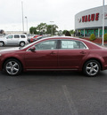 chevrolet malibu 2011 red sedan lt gasoline 4 cylinders front wheel drive automatic 19153