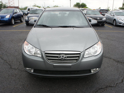 hyundai elantra 2010 gray sedan gasoline 4 cylinders front wheel drive automatic 19153