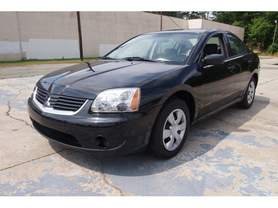 mitsubishi galant 2008 black sedan es gasoline 4 cylinders front wheel drive automatic 28217