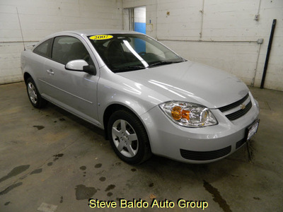 chevrolet cobalt 2007 silver coupe lt gasoline 4 cylinders front wheel drive automatic 14304