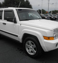 jeep commander 2006 white suv gasoline 6 cylinders rear wheel drive automatic 34474