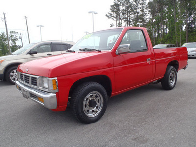 nissan truck 1994 red xe gasoline 4 cylinders rear wheel drive 5 speed manual 28557