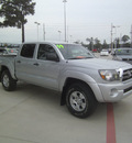 toyota tacoma 2009 silver v6 gasoline 6 cylinders 4 wheel drive automatic 75503