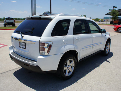 chevrolet equinox 2005 white suv lt gasoline 6 cylinders front wheel drive automatic 76087