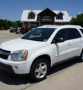chevrolet equinox 2005 white suv lt gasoline 6 cylinders front wheel drive automatic 76087
