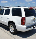 chevrolet tahoe 2009 white suv lt flex fuel 8 cylinders 2 wheel drive automatic 76087