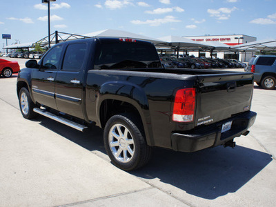 gmc sierra 1500 2009 black denali gasoline 8 cylinders all whee drive automatic 76087