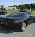 chevrolet corvette 2003 black coupe gasoline 8 cylinders rear wheel drive 6 speed manual 62863