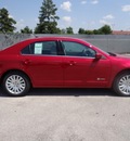 ford fusion hybrid 2012 red sedan hybrid 4 cylinders front wheel drive cont  variable trans  77388