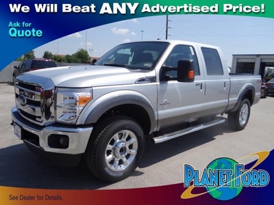 ford f 250 super duty 2012 silver biodiesel 8 cylinders 4 wheel drive shiftable automatic 77388