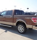 ford f 150 2012 brown gasoline 6 cylinders 4 wheel drive automatic 77388