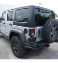 jeep wrangler unlimited 2012 silver suv rubicon gasoline 6 cylinders 4 wheel drive automatic 33157