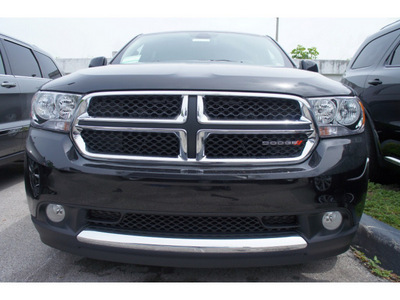 dodge durango 2012 black suv crew gasoline 8 cylinders rear wheel drive automatic 33157