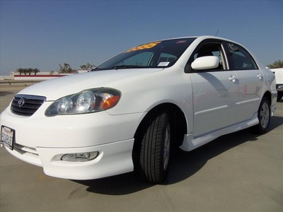 toyota corolla 2006 white sedan s gasoline 4 cylinders front wheel drive automatic 90241