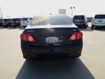 toyota corolla 2010 black sedan le gasoline 4 cylinders front wheel drive automatic 90241