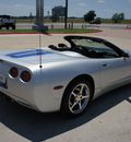 chevrolet corvette 2002 silver gasoline 8 cylinders rear wheel drive 6 speed manual 76087