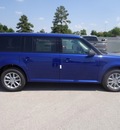 ford flex 2013 blue wagon se gasoline 6 cylinders front wheel drive 6 speed automatic 77388