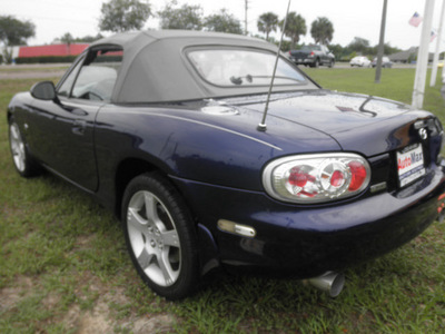 mazda mx 5 miata 2003 blue gasoline 4 cylinders dohc rear wheel drive 5 speed manual 34474