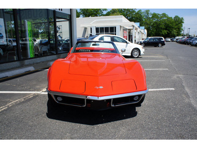 chevrolet corvette 1968 ralley red 327 350hp stingray v8 4 speed manual 07724