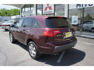 acura mdx 2008 dark cherry suv gasoline 6 cylinders all whee drive automatic 07724