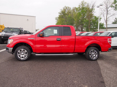 ford f 150 2012 red pickup truck flex fuel 8 cylinders 2 wheel drive automatic 46168