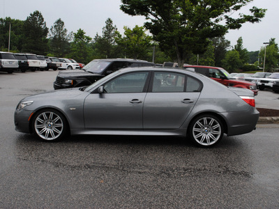 bmw 5 series 2008 dk  gray sedan 550i gasoline 8 cylinders rear wheel drive automatic 27511