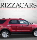 ford explorer 2013 red suv xlt 4x4 flex fuel 6 cylinders 4 wheel drive automatic with overdrive 60546