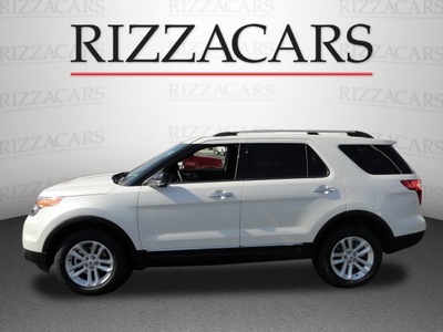 ford explorer 2013 white suv xlt 4x4 flex fuel 6 cylinders 4 wheel drive automatic with overdrive 60546