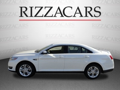 ford taurus 2013 white sedan sel gasoline 6 cylinders front wheel drive automatic with overdrive 60546