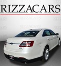 ford taurus 2013 white sedan sel gasoline 6 cylinders front wheel drive automatic with overdrive 60546