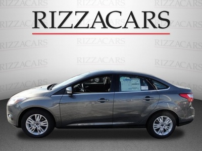 ford focus 2012 gray sedan sel flex fuel 4 cylinders front wheel drive automatic with overdrive 60546