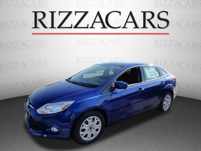 ford focus 2012 sonic bliue sedan se flex fuel 4 cylinders front wheel drive automatic with overdrive 60546