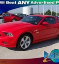 ford mustang 2013 red coupe gasoline 8 cylinders rear wheel drive 6 speed automatic 77388