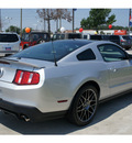 ford shelby gt500 2012 silver coupe gasoline 8 cylinders rear wheel drive standard 77090