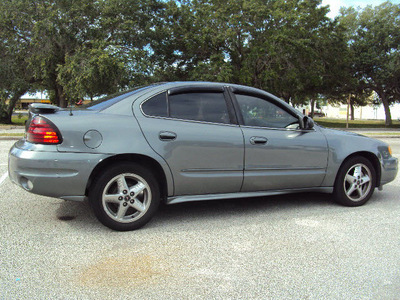 pontiac grand am 2004 gray sedan se1 w sunroof gasoline 6 cylinders front wheel drive automatic 32901