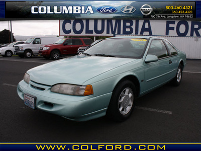 ford thunderbird 1995 blue coupe lx gasoline v8 rear wheel drive automatic 98632