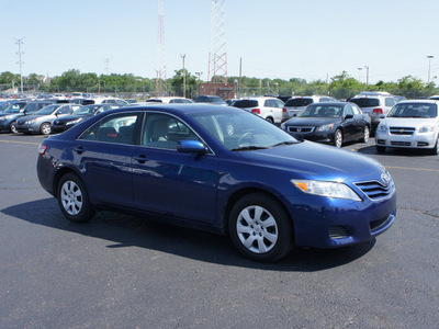 toyota camry 2010 blue sedan gasoline 4 cylinders front wheel drive automatic 19153