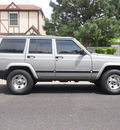 jeep cherokee 2000 silver suv sport 4x4 warranty gasoline 6 cylinders 4 wheel drive automatic 80012
