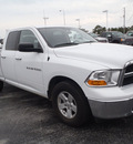 ram ram pickup 1500 2012 white pickup truck outdoorsman flex fuel 8 cylinders 2 wheel drive automatic with overdrive 28557