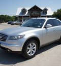 infiniti fx35 2005 silver suv gasoline 6 cylinders rear wheel drive automatic 76087