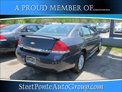 chevrolet impala 2009 gray sedan lt gasoline 6 cylinders front wheel drive automatic 13350