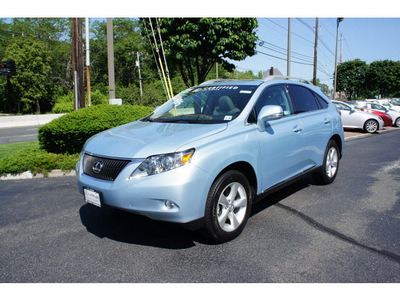 lexus rx 350 2011 blue suv navigation gasoline 6 cylinders all whee drive automatic 07755