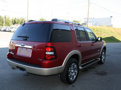 ford explorer 2006 red suv eddie bauer gasoline 6 cylinders rear wheel drive automatic 27215