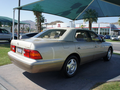 lexus ls 400 1999 gold sedan gasoline v8 rear wheel drive automatic 92235