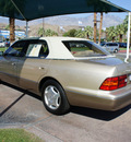 lexus ls 400 1999 gold sedan gasoline v8 rear wheel drive automatic 92235