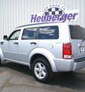 dodge nitro 2011 bright silver suv sxt gasoline 6 cylinders 4 wheel drive automatic 80905