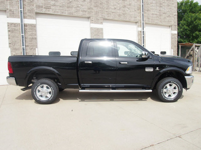 ram ram pickup 2500 2012 black clear coat laramie longhorn diesel 6 cylinders 4 wheel drive automatic 80301