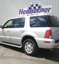 mercury mountaineer 2003 silver birch suv gasoline 8 cylinders sohc all whee drive automatic 80905