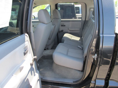 dodge dakota 2007 black pickup truck st gasoline 6 cylinders rear wheel drive standard 13350