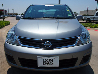 nissan versa 2011 dk  gray sedan gasoline 4 cylinders front wheel drive automatic with overdrive 76018